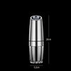 Rechargeable Electric Pepper And Salt Grinder Set One-Handed No Battery Needed Automatic Grinder With Adjustable Coarseness LED Light Refillable 30 Days Replacement Warranty
